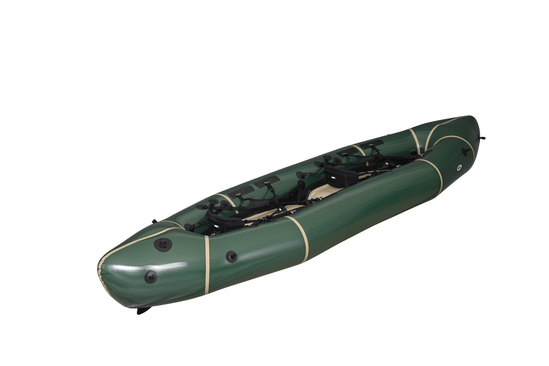 Pakraft Viking EVO X2 Tandem Self Bailer Packraft – Micro Rafting