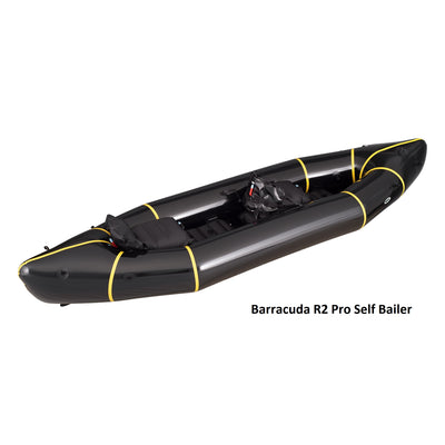 Black Yellow / Internal Storage System (TiZip) / Self Bailer | Inflatable Backrest