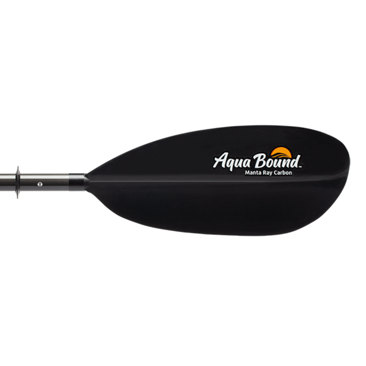 Manta Ray Carbon 4-Piece Posi-Lok Kayak Paddle - 220 cm