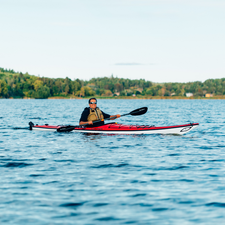 Manta Ray Carbon 4-Piece Posi-Lok Kayak Paddle - 220 cm
