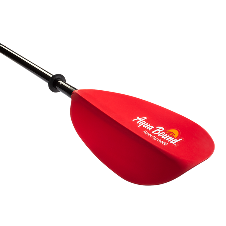 Manta Ray Hybrid 4-Piece Posi-Lok Kayak Paddle - 220 cm