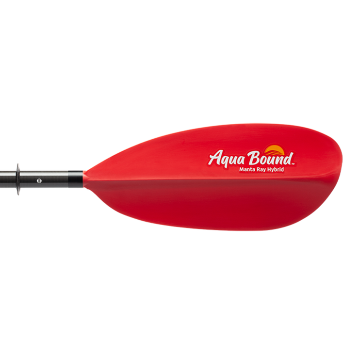 Manta Ray Hybrid 4-Piece Posi-Lok Kayak Paddle - 220 cm
