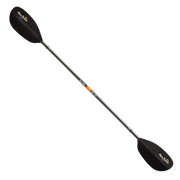 Whiskey Carbon 4-Piece Straight Shaft Kayak Paddle - 205 cm