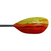 Whiskey Fiberglass 4-Piece Straight Shaft Kayak Paddle - 205 cm