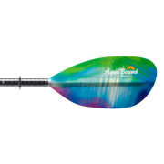 Whiskey Fiberglass 4-Piece Straight Shaft Kayak Paddle - 205 cm