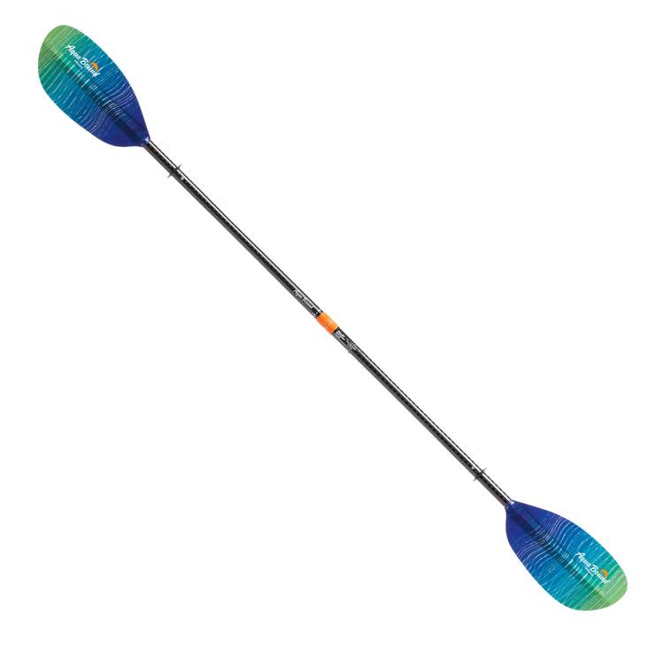 Whiskey Fiberglass 4-Piece Straight Shaft Kayak Paddle - 205 cm
